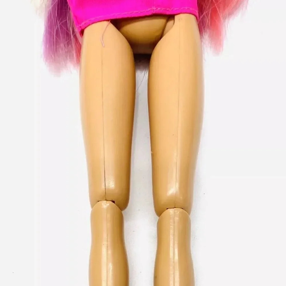 MATTEL BARBIE Doll Long Blonde Colorful Hair Articulated Elbows & Knees 12" Tall - Picture 12 of 12